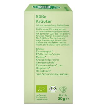 Cold Brew Tee - Süße Kräuter bio