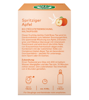 Cold Brew Tee - Fruchtiger Apfel bio