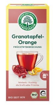 % Granatapfel-Orange Tee bio