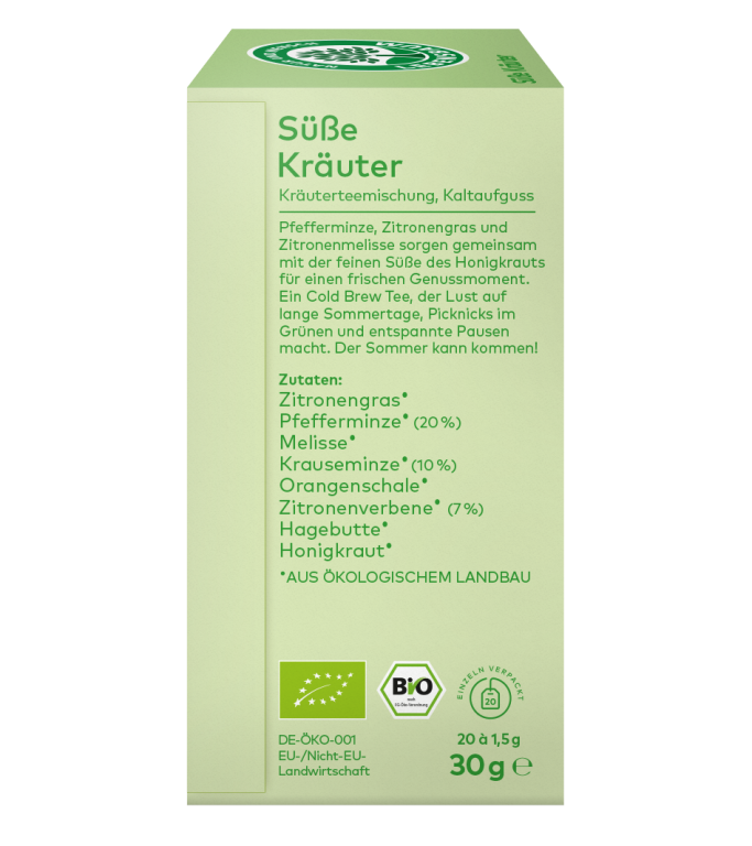 Cold Brew Tee - Süße Kräuter bio