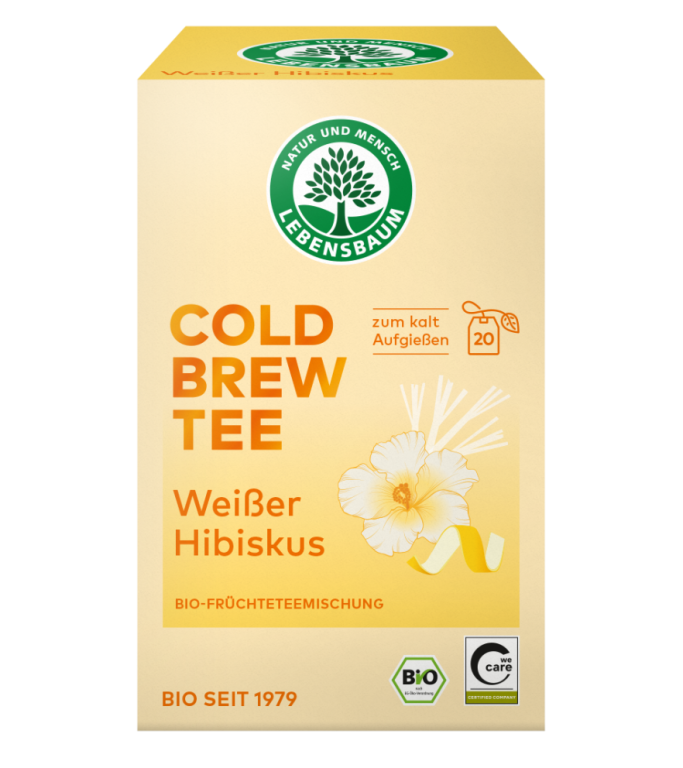 Cold Brew Tee - Weißer Hibiskus bio