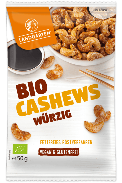 Cashews würzig bio